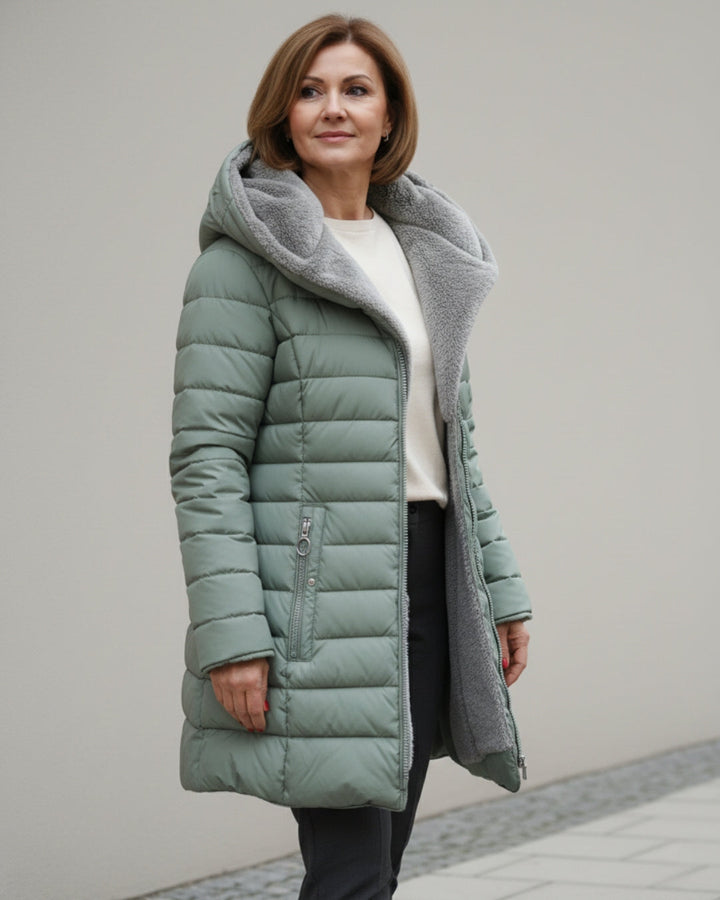 Maison | Fleece Lined Puffer Coat
