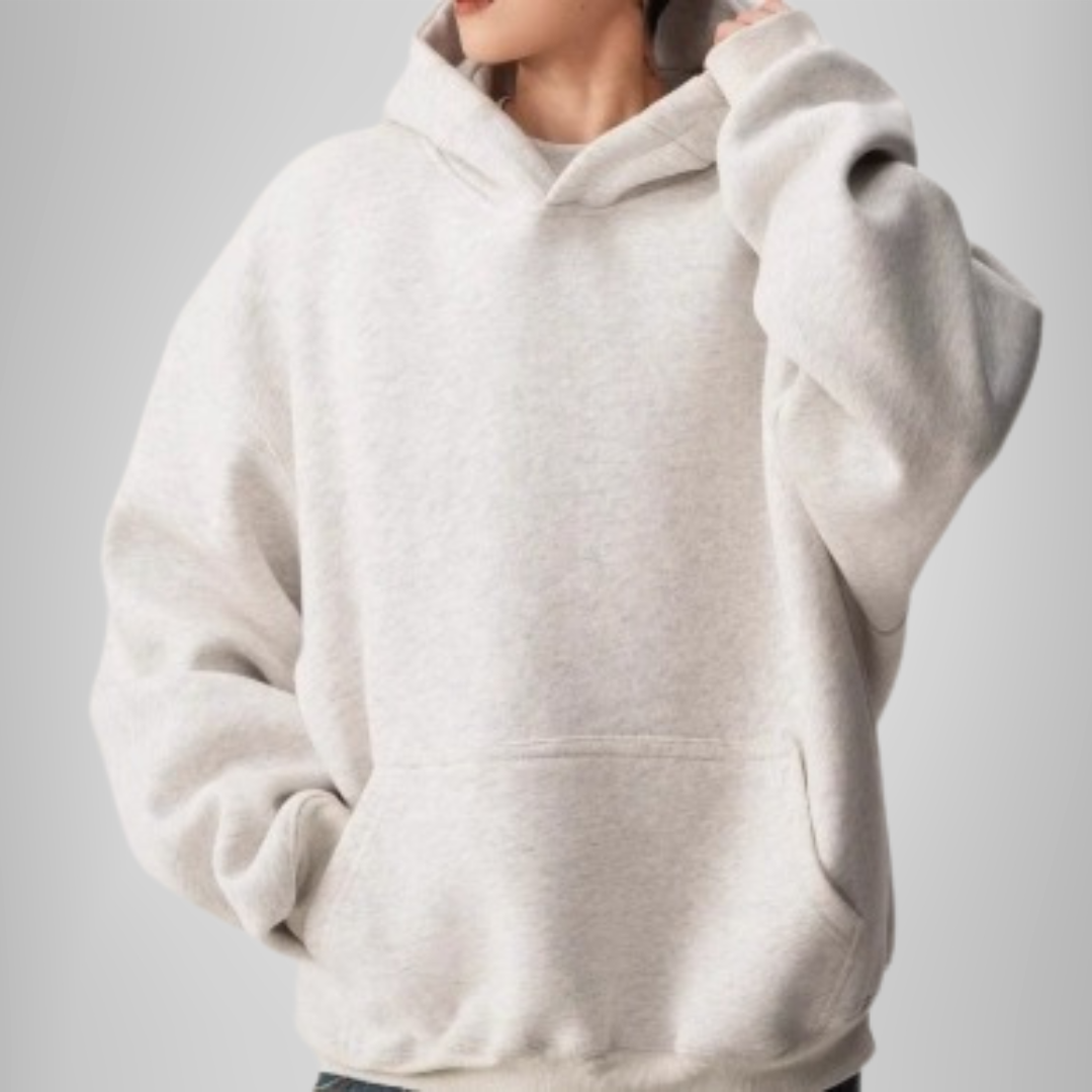 Maison Relaxed Hoodie With Kangaroo Pocket
