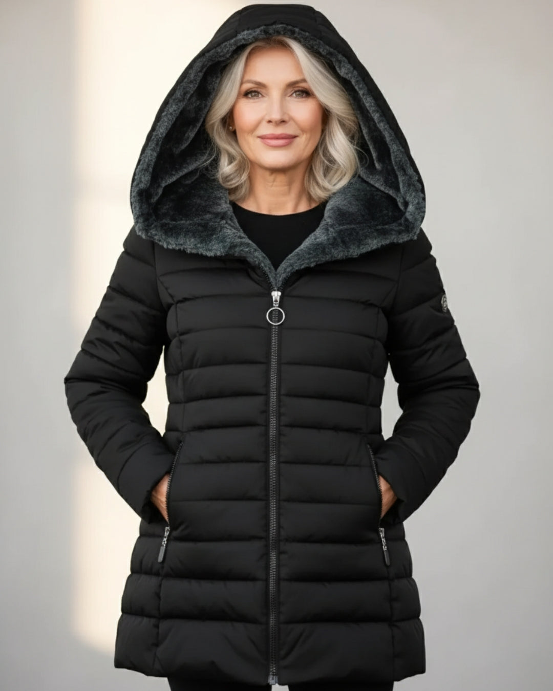 Maison | Fleece Lined Puffer Coat