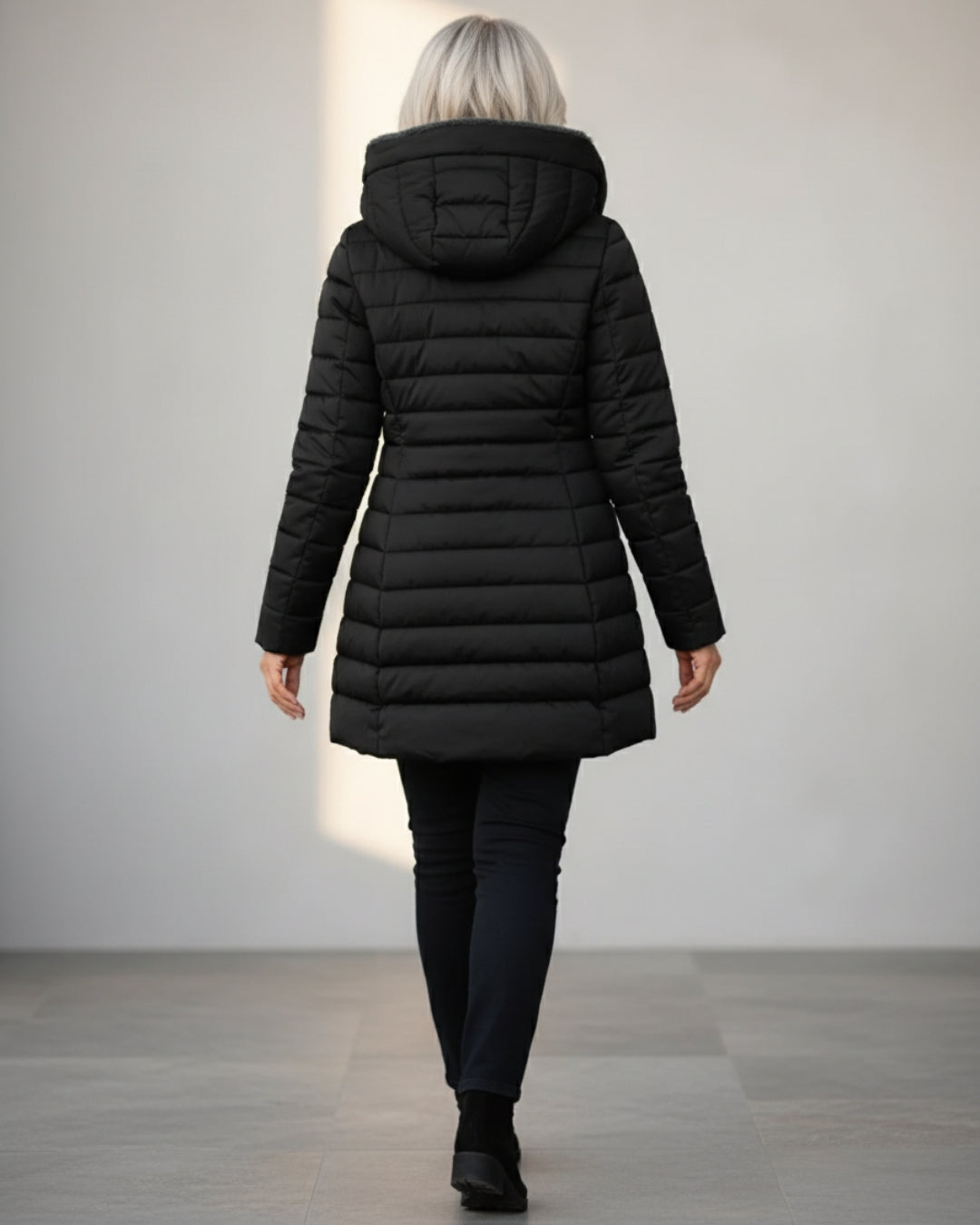 Maison | Fleece Lined Puffer Coat
